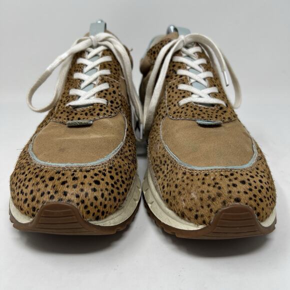 Madewell Kickoff Trainers Sneakers in Spot Dot Calf Hair NA848 Women’s Size 11 - Picture 6 of 11